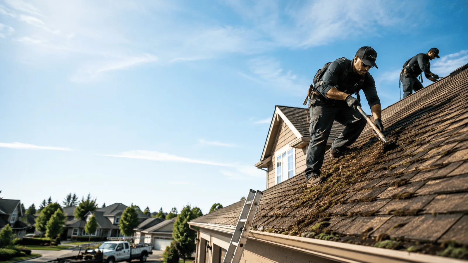Roof Moss Removal in Bushkill, PA near me